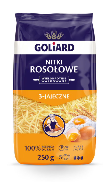 Goliard Makaron Nitka Wałkowany 250g | szt.