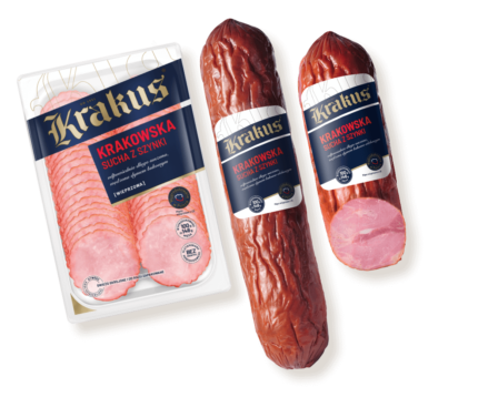 Kiełbasa Krakowska Sucha Extra Krakus | kg.